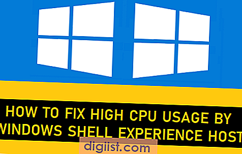 Sådan rettes høj CPU-brug af Windows Shell Experience Host
