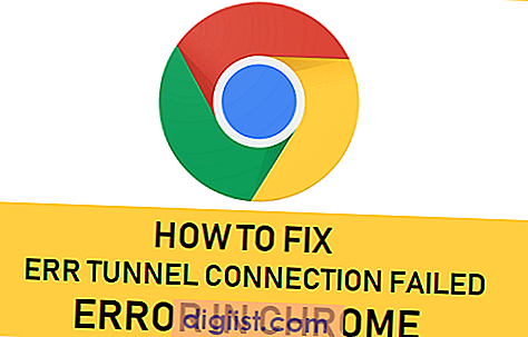 Как да коригираме грешка в тунелната връзка Грешка в Chrome