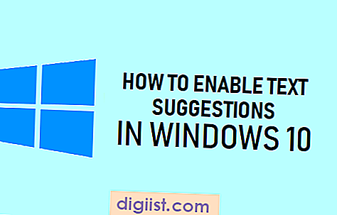 Tekstsuggesties inschakelen in Windows 10