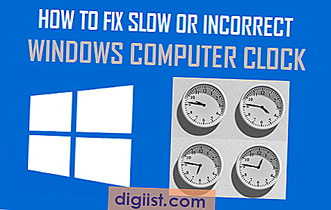 Hoe trage of onjuiste Windows-computerklok te repareren