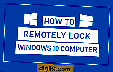 Hoe Windows 10 Computer op afstand te vergrendelen