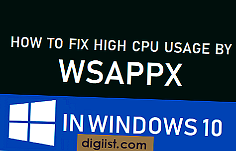כיצד לתקן שימוש במעבד גבוה על ידי WSAPPX במערכת Windows 10