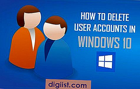 Kako izbrisati uporabniške račune v operacijskem sistemu Windows 10