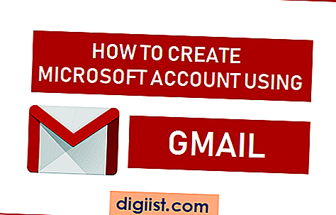 Hoe een Microsoft-account te maken met Gmail