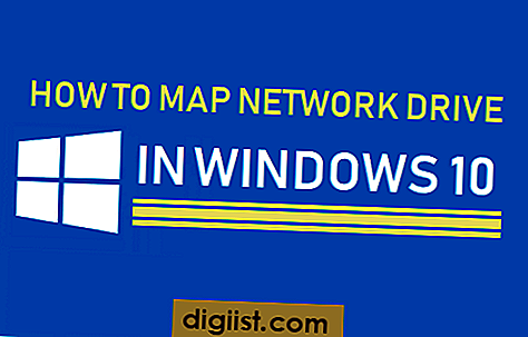 Hoe Network Drive in Windows 10 in kaart te brengen