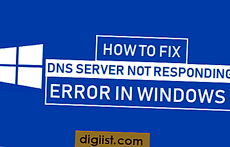 Hoe te repareren DNS-server reageert niet Fout in Windows