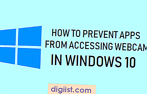 Hur man förhindrar att appar får tillgång till webbkamera i Windows 10