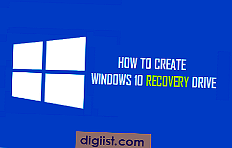 Kako stvoriti Windows 10 Recovery Drive