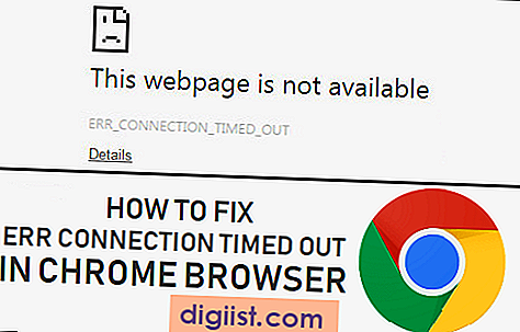 Hur du åtgärdar avbruten fel vid anslutning i Chrome i Chrome
