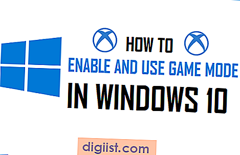 Kako omogočiti način igre v sistemu Windows 10