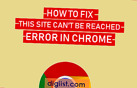 Hur du fixar den här webbplatsen kan inte nås fel i Chrome