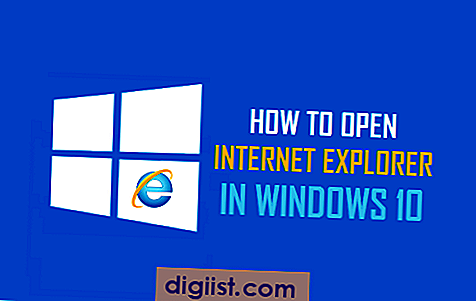 كيفية فتح Internet Explorer في ويندوز 10