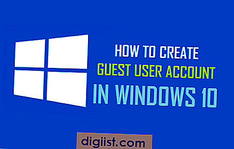כיצד ליצור חשבון משתמש אורח ב- Windows 10