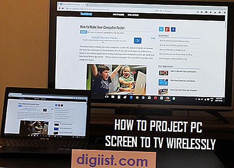 كيفية مشروع شاشة الكمبيوتر للتلفزيون في ويندوز 10