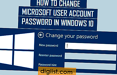 Sådan ændres adgangskode til Microsoft-brugerkonti i Windows 10