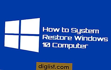 Verwendung der Systemwiederherstellung in Windows 10