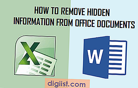 Hur man tar bort dold information från kontordokument
