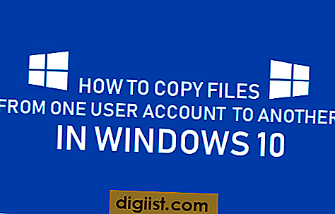 Sådan kopieres filer fra en brugerkonto til en anden i Windows 10