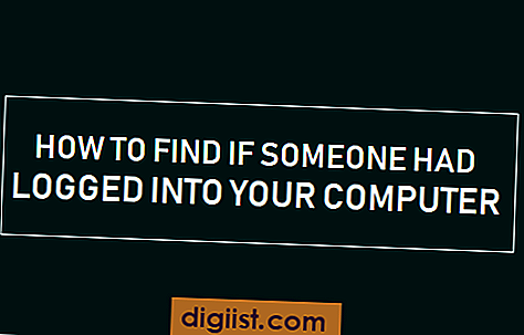 كيف تجد إذا كان شخص ما قد سجل في جهاز الكمبيوتر الخاص بك