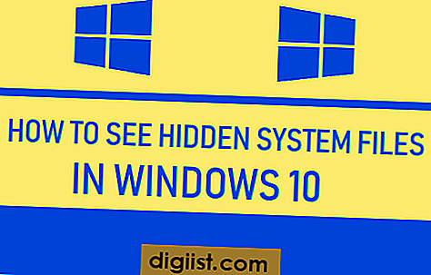 Sådan ser du skjulte systemfiler i Windows 10