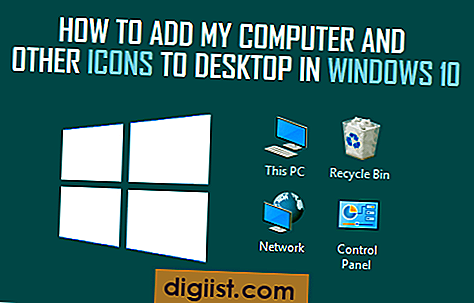 Hoe mijn computer toe te voegen aan bureaublad in Windows 10
