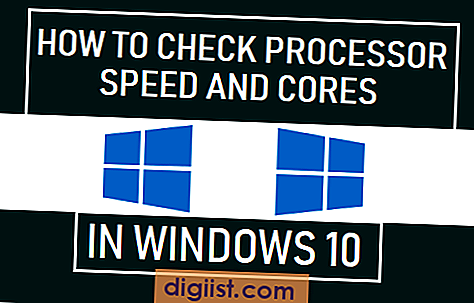 Hur man kontrollerar processorhastighet och kärnor i Windows 10