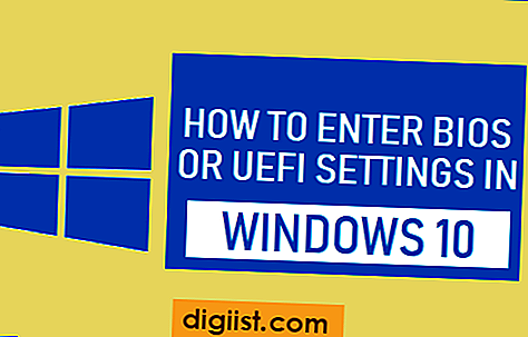 Hur man anger BIOS- eller UEFI-inställningar i Windows 10