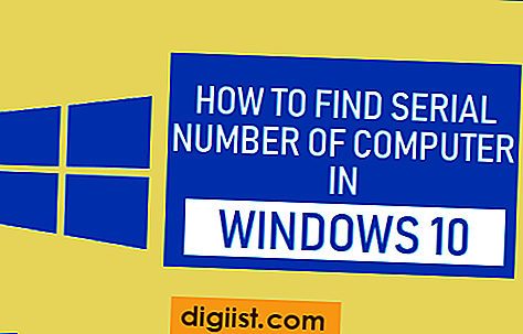 Как да намерите сериен номер на компютър в Windows 10