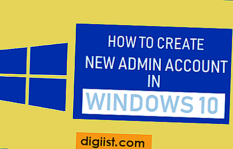 Как да създадете нов акаунт на администратор в Windows 10