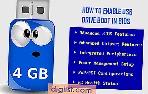 Hur man aktiverar USB Drive Boot i BIOS