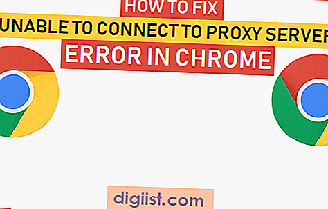 Hoe te repareren Kan geen verbinding maken met proxyserverfout in Chrome