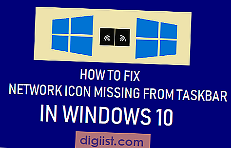 Hur man fixar nätverksikonen saknas från aktivitetsfältet i Windows 10