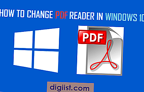 Hoe PDF Reader te veranderen in Windows 10