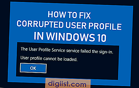 Sådan rettes korrupt brugerprofil i Windows 10