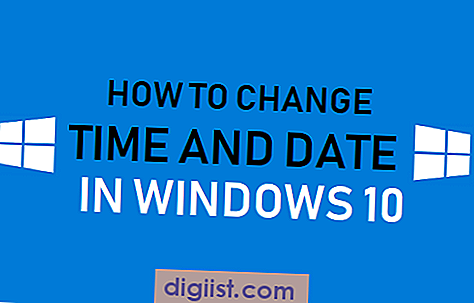 Sådan ændres tid og dato i Windows 10