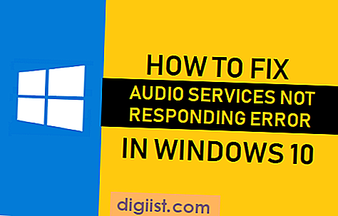 Как да коригирате аудио услуги, които не отговарят на грешка в Windows 10