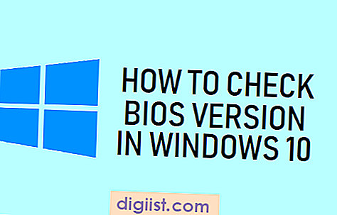 Hur man kontrollerar BIOS-version i Windows 10