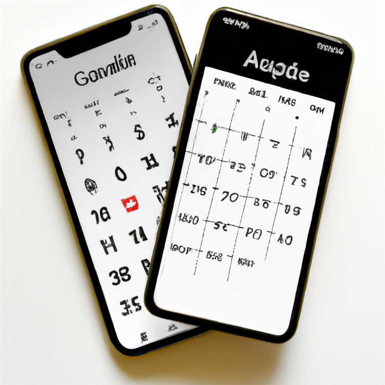 Vergleich zwischen Google Kalender und der integrierten Kalender-App von Apple für das iPhone - ein klares Ergebnis.