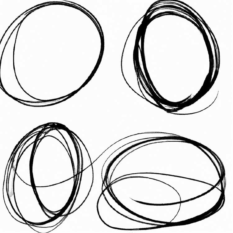 Anleitung zum Zeichnen einer Kurven- oder Kreisform